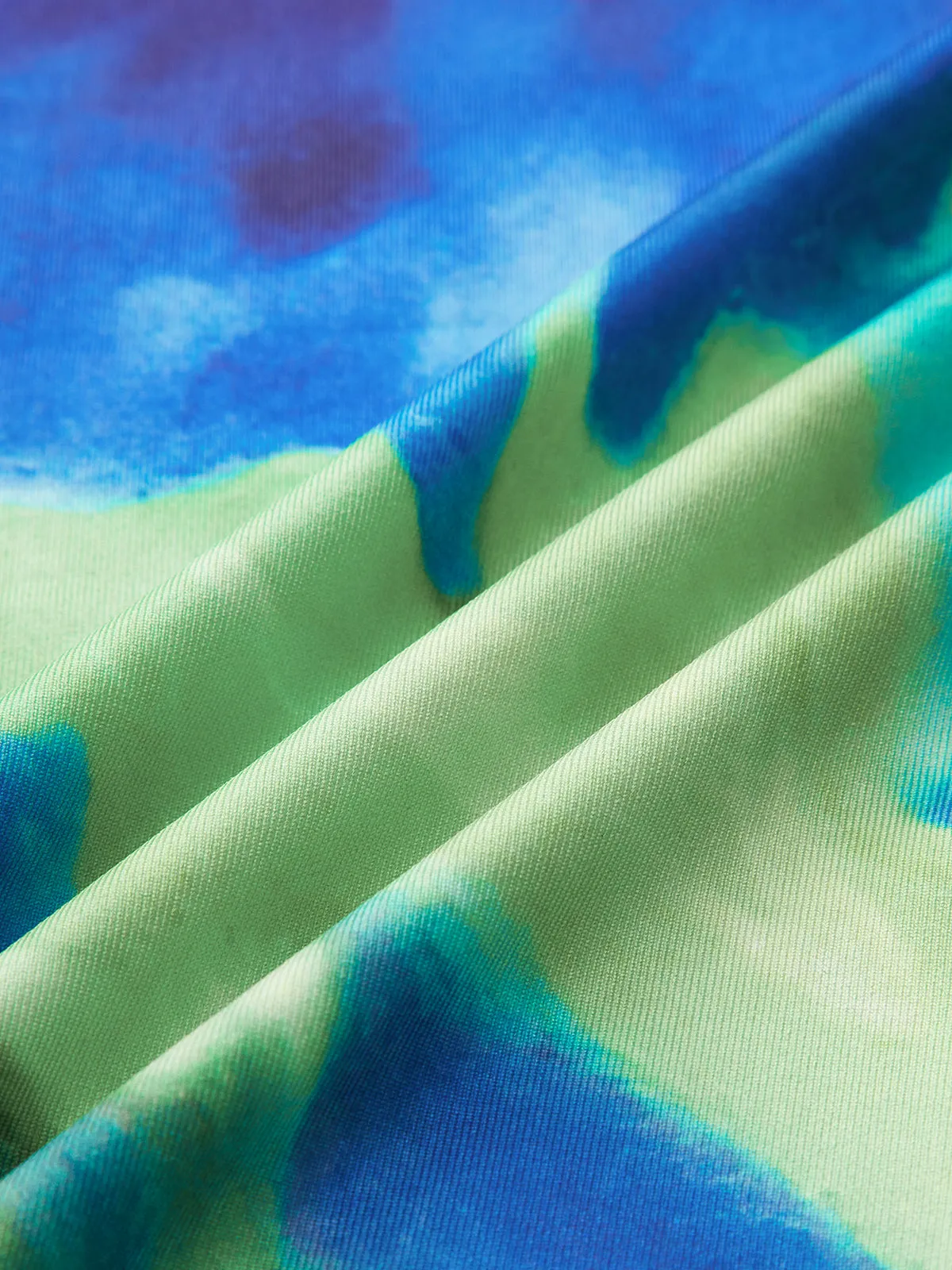 Lettuce Trim Tie Neck Stretch Dress sold by COMMENSE product image thumbnail 4