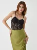Sheer Lace Patchwork Jumpsuit sold by COMMENSE