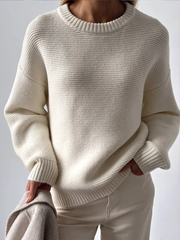 Cotton Blends Mechanism Knitting Sweater sold by COMMENSE