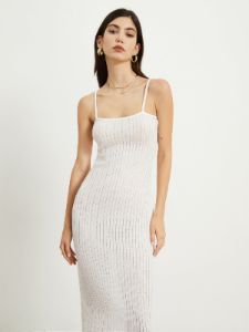 Basic Rib Midi Dress sold by COMMENSE