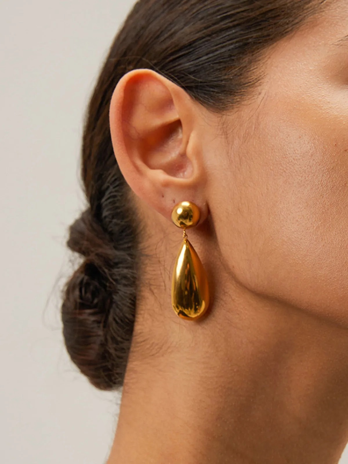 Water Drop Earrings sold by COMMENSE