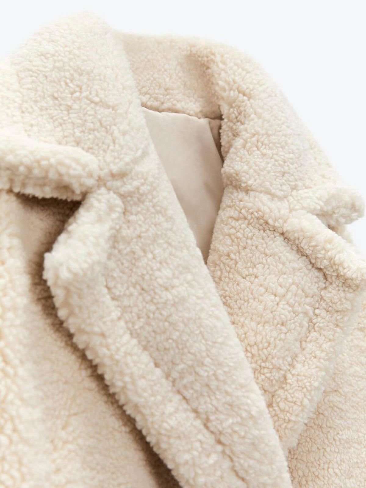 Double Pockets Fleece Coat sold by COMMENSE product image thumbnail 2