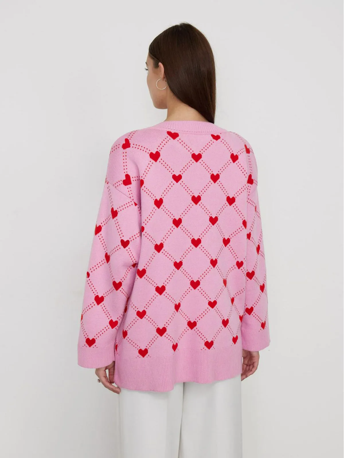 Steal Your Heart Oversized Cardigan sold by COMMENSE product image thumbnail 4