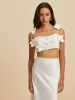 3D Flower Tank Top sold by COMMENSE