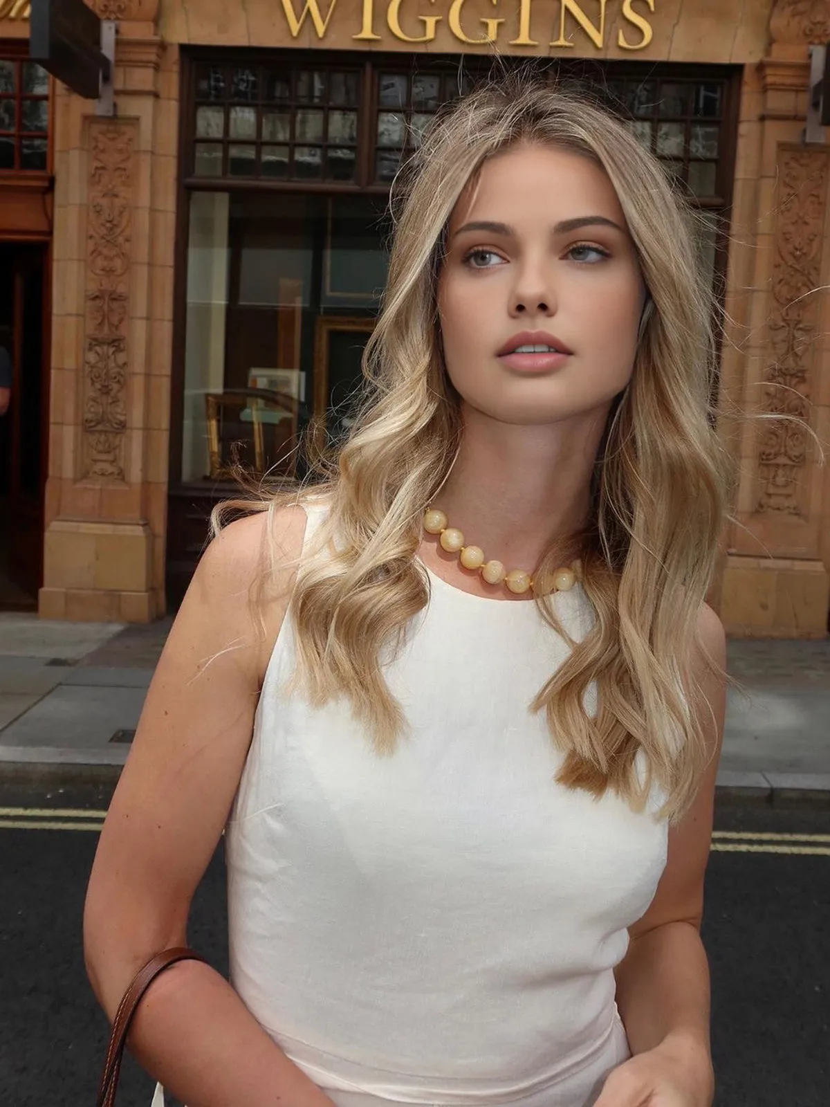 Cotton & Linen Sleeveless Long Dress sold by COMMENSE product image thumbnail 3