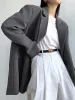Single Breasted Essential Blazer sold by COMMENSE