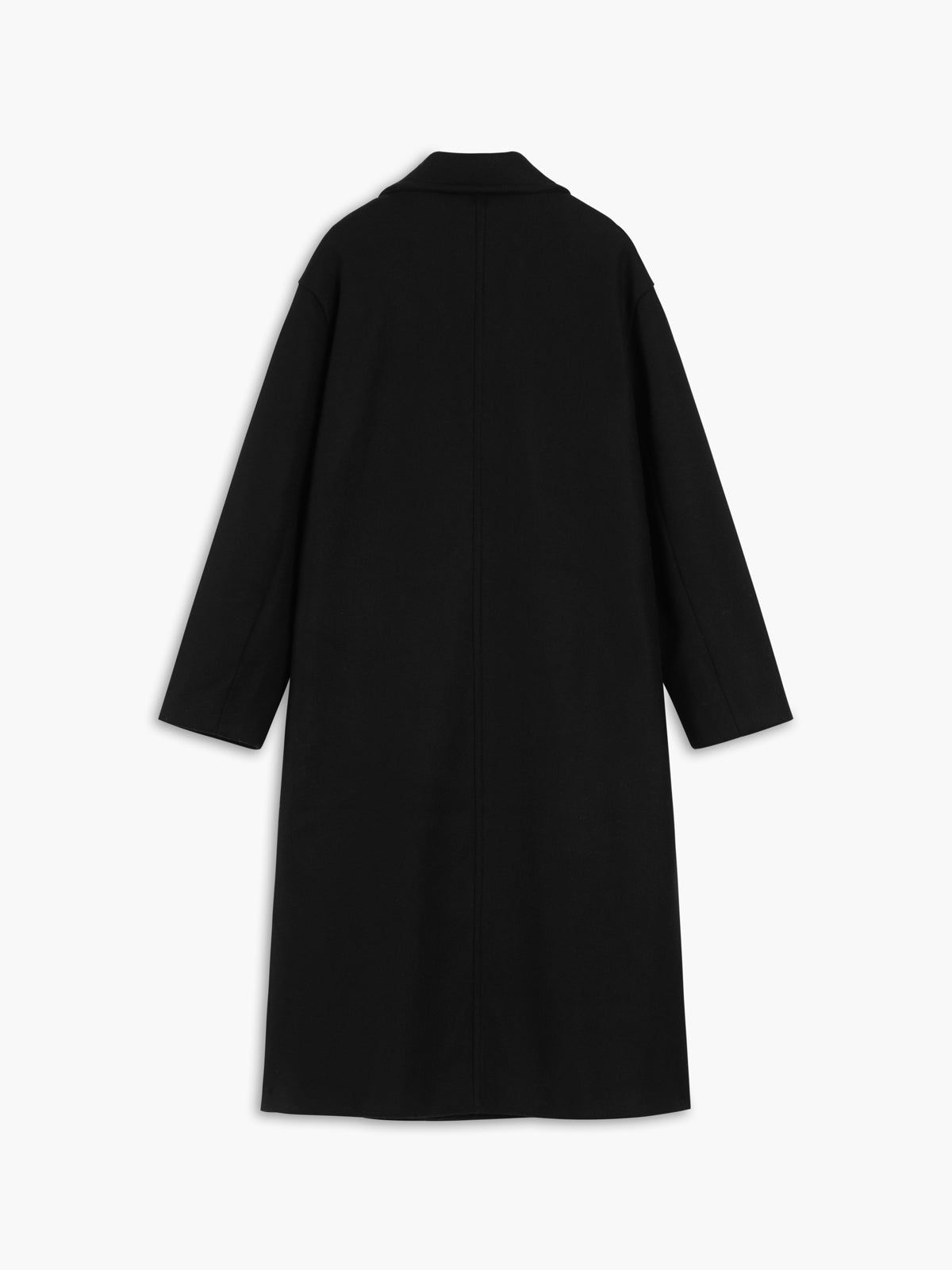 Plain Double-Breasted Coat sold by COMMENSE product image thumbnail 2