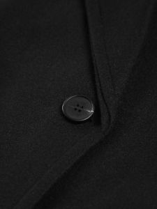 Plain Double-Breasted Coat sold by COMMENSE