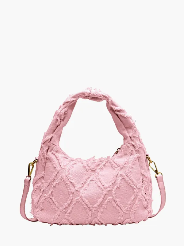 Barbiecore Denim Bag sold by COMMENSE