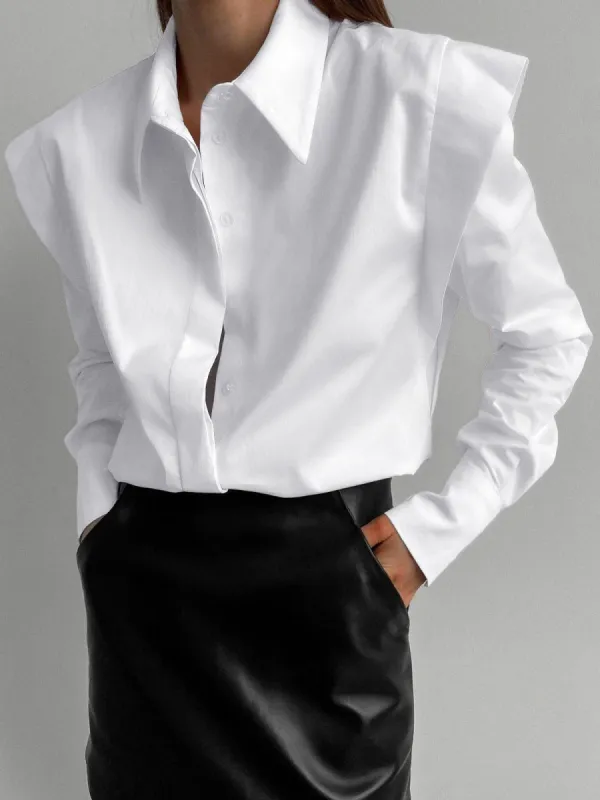 Button-down Collared Shirt sold by COMMENSE