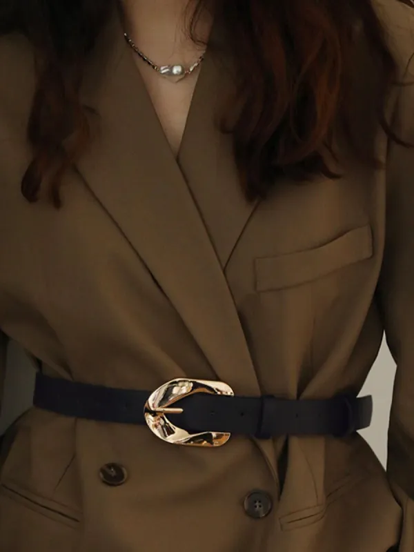 Always Natural Leather Belt sold by COMMENSE