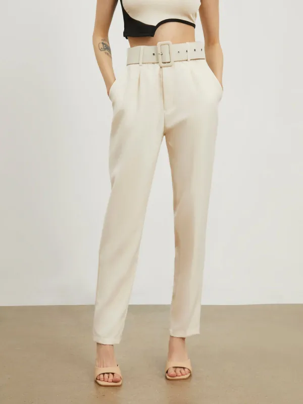 Utility Belted Straight Leg Pants sold by COMMENSE