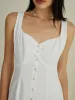 Button Up Double Layer Long Dress sold by COMMENSE
