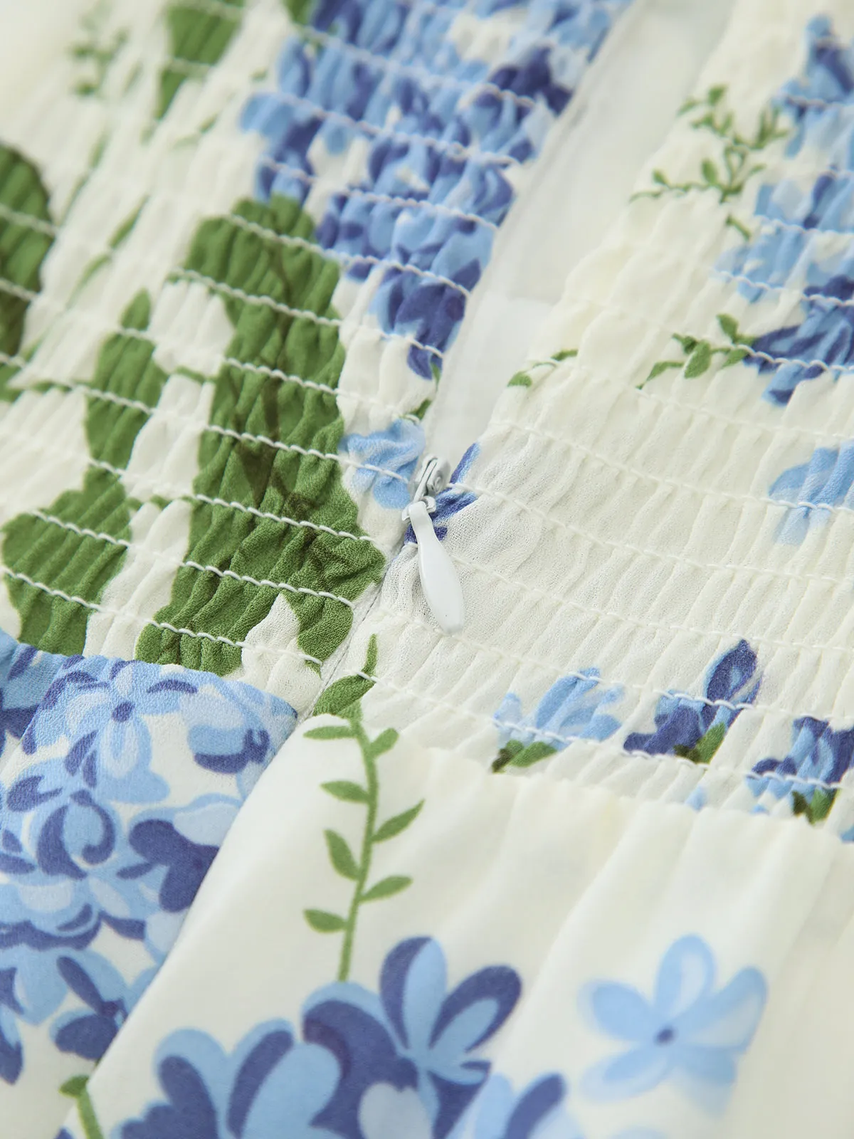 Floral Print Cami Midi Dress sold by COMMENSE product image thumbnail 3