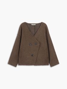 Button Detail Pocket Coat sold by COMMENSE