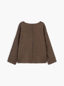 Button Detail Pocket Coat sold by COMMENSE