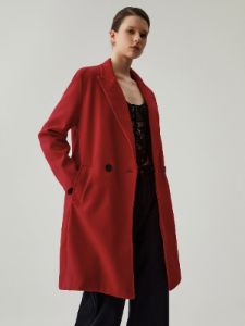 Solid Button Pocket Long Blazer sold by COMMENSE