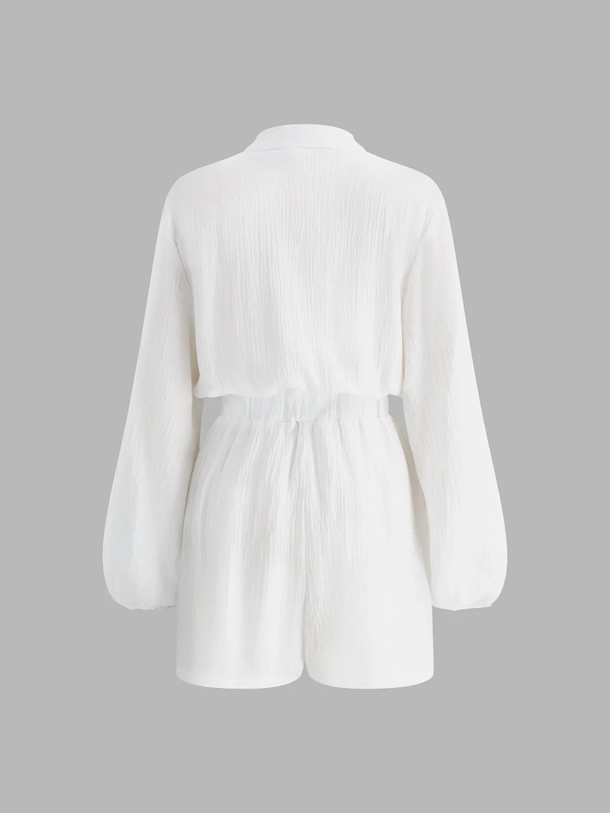 Cotton Pockets Button Jumpsuit sold by COMMENSE product image thumbnail 2