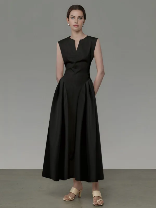 Pleated Panel Corset Dress sold by COMMENSE