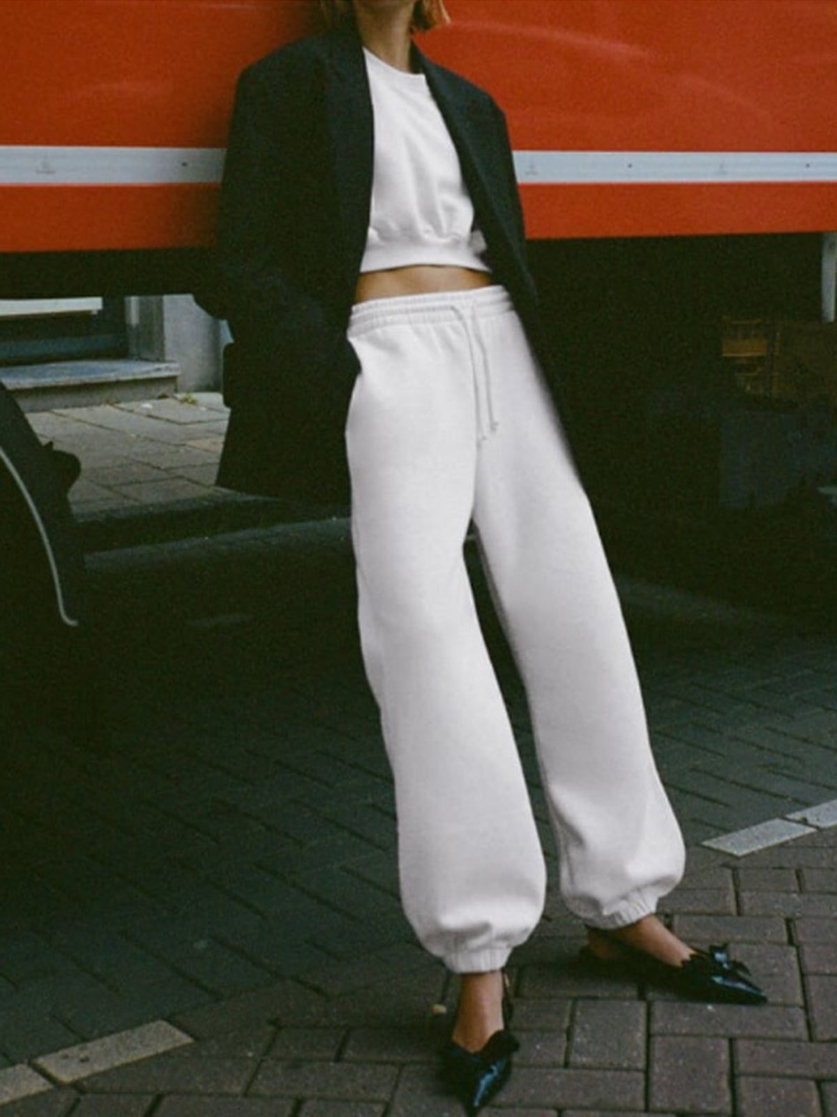 Comfort Club Crop Sweatshirt sold by COMMENSE product image thumbnail 3