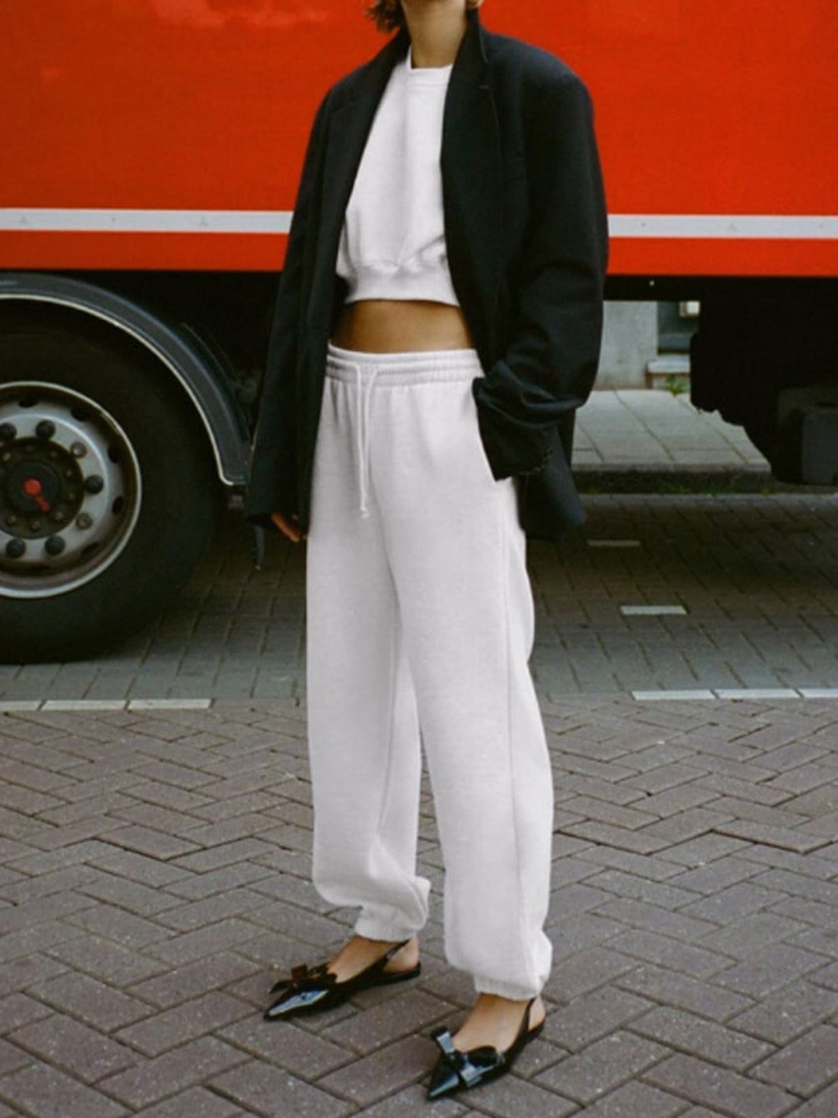 Comfort Club Crop Sweatshirt sold by COMMENSE product image thumbnail 2