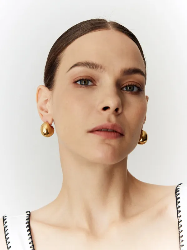 Small Tear Drop Earrings sold by COMMENSE