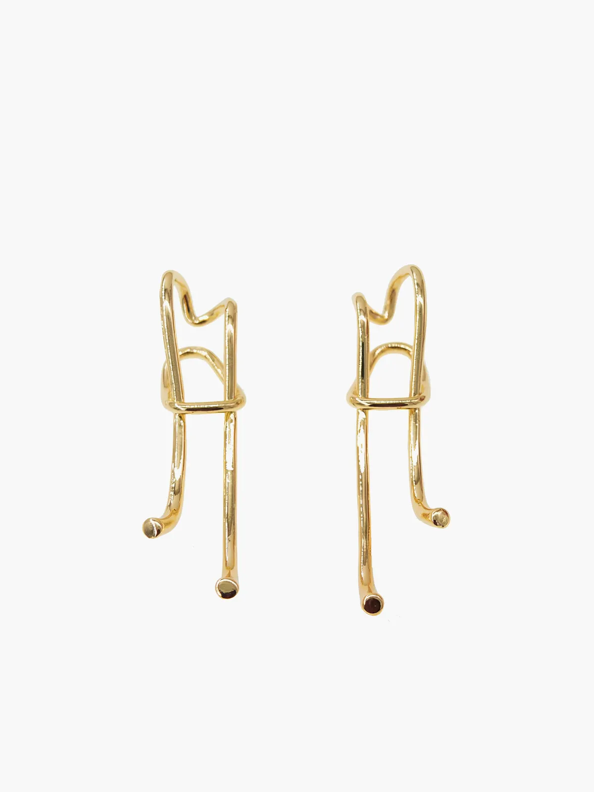 Exaggerated Retro Long Earrings sold by COMMENSE product image thumbnail 2