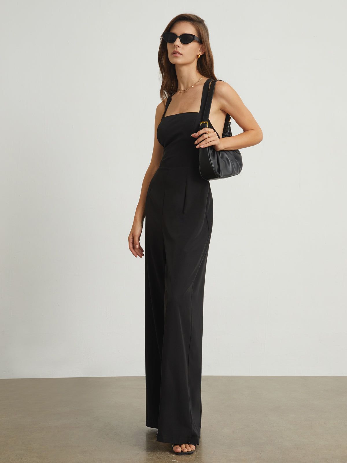 Back Criss Cross Wide Leg Jumpsuit sold by COMMENSE product image thumbnail 2