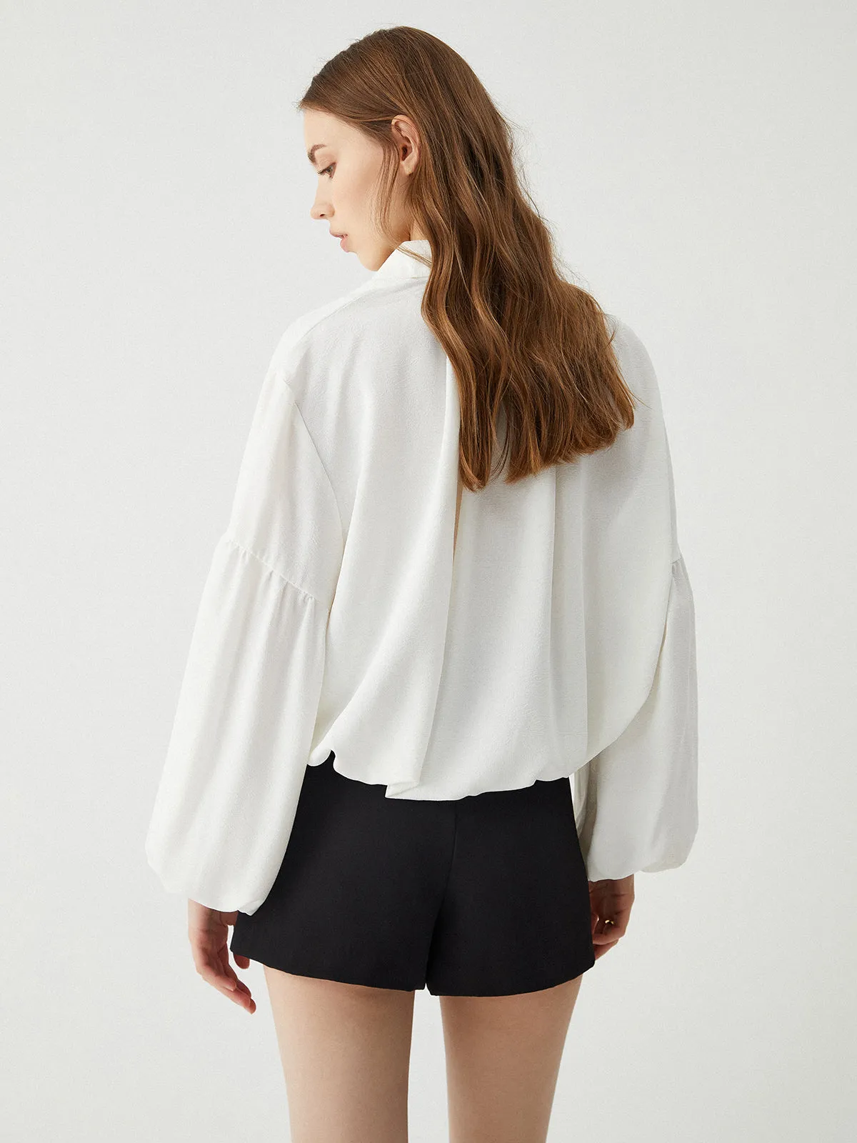 Solid Long Sleeve Shirt sold by COMMENSE product image thumbnail 3