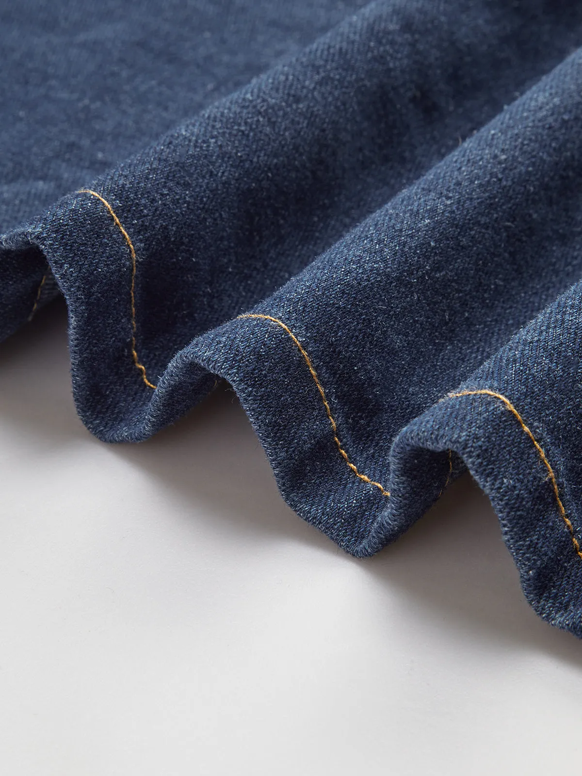 Denim Tie-Front Tank Top sold by COMMENSE product image thumbnail 4