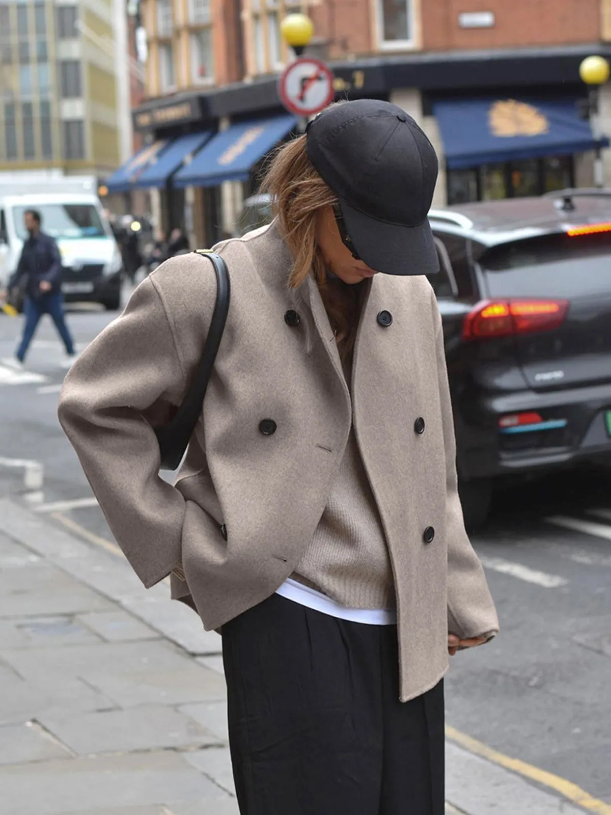Oversized Button-Down Jacket sold by COMMENSE product image thumbnail 2