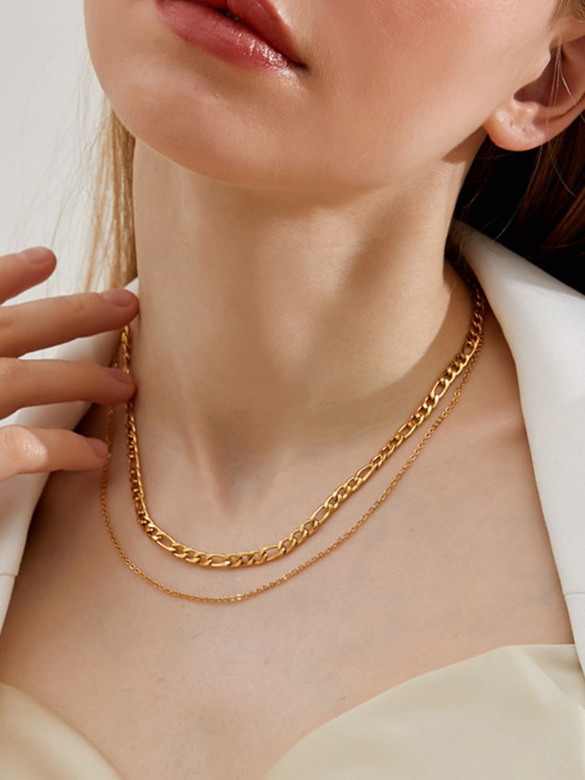 Essential Layered Necklace sold by COMMENSE product image thumbnail 2