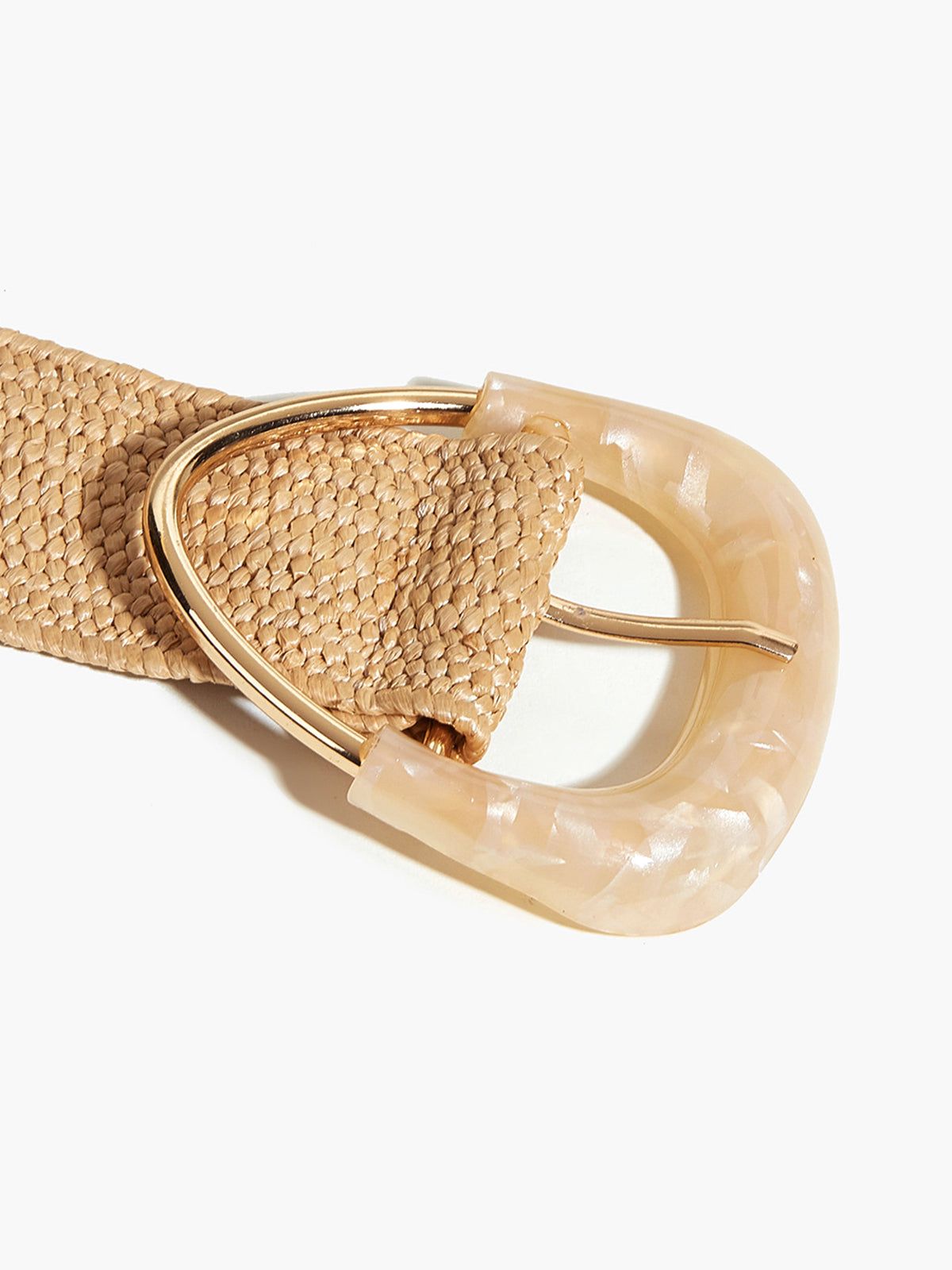 Straw Braided Belt sold by COMMENSE product image thumbnail 3