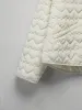 Heart Quilted Double Pocket Coat sold by COMMENSE