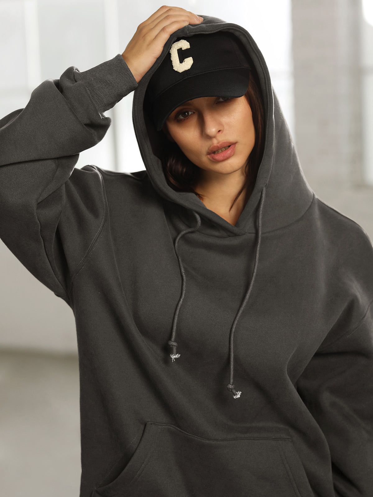 Oversized Classic Hoodie sold by COMMENSE product image thumbnail 5