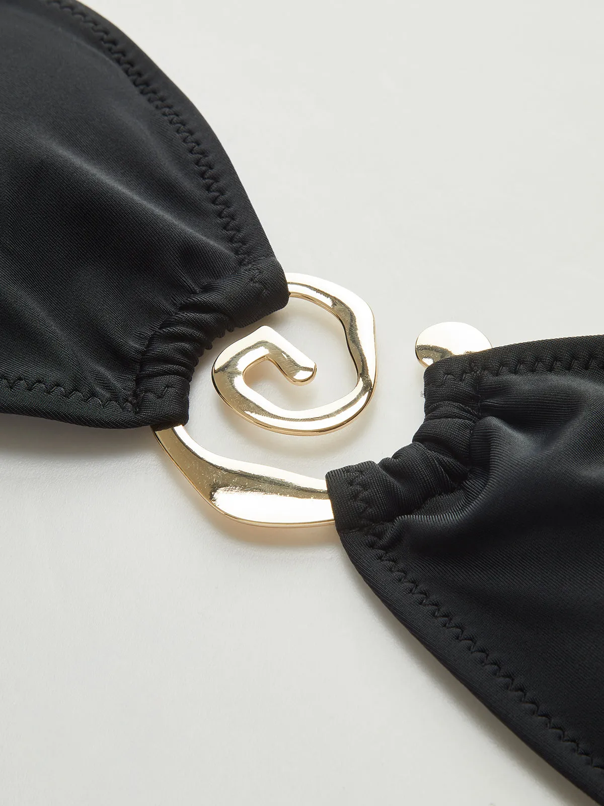 Golden Spiral Bikini Set sold by COMMENSE product image thumbnail 2