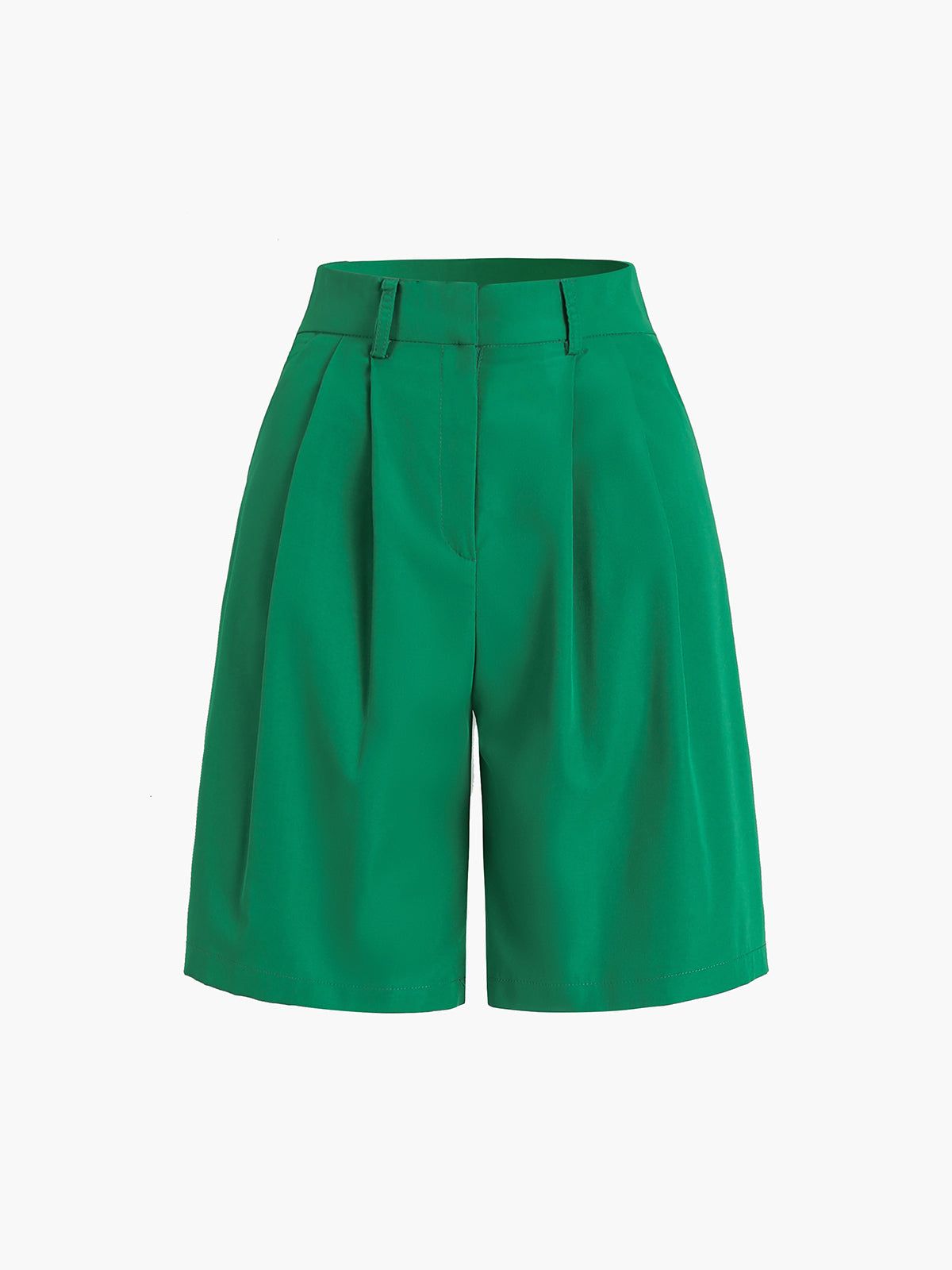 Tropical Forest Mid Waist Shorts sold by COMMENSE