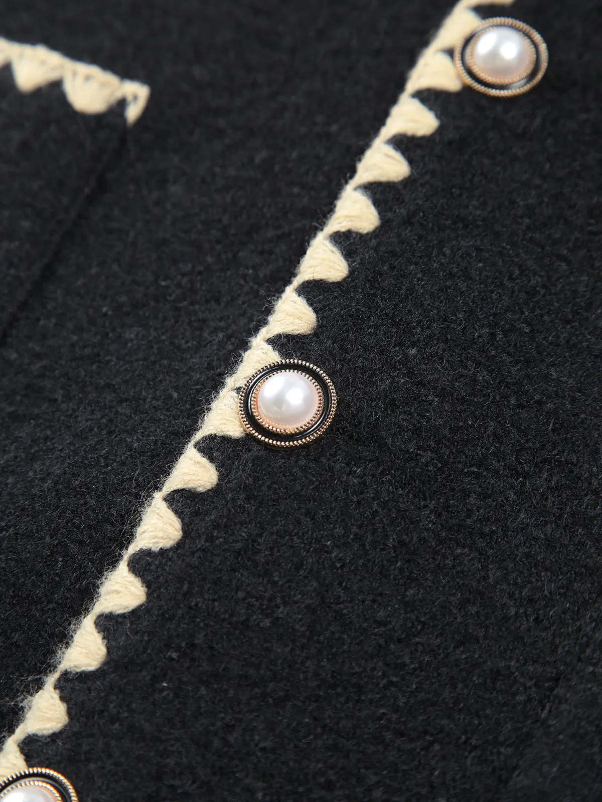 Contrast Trim Mini Vest Dress sold by COMMENSE product image thumbnail 3