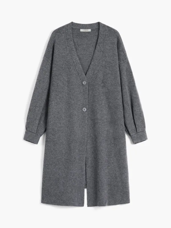 Utility Longline Cardigan sold by COMMENSE