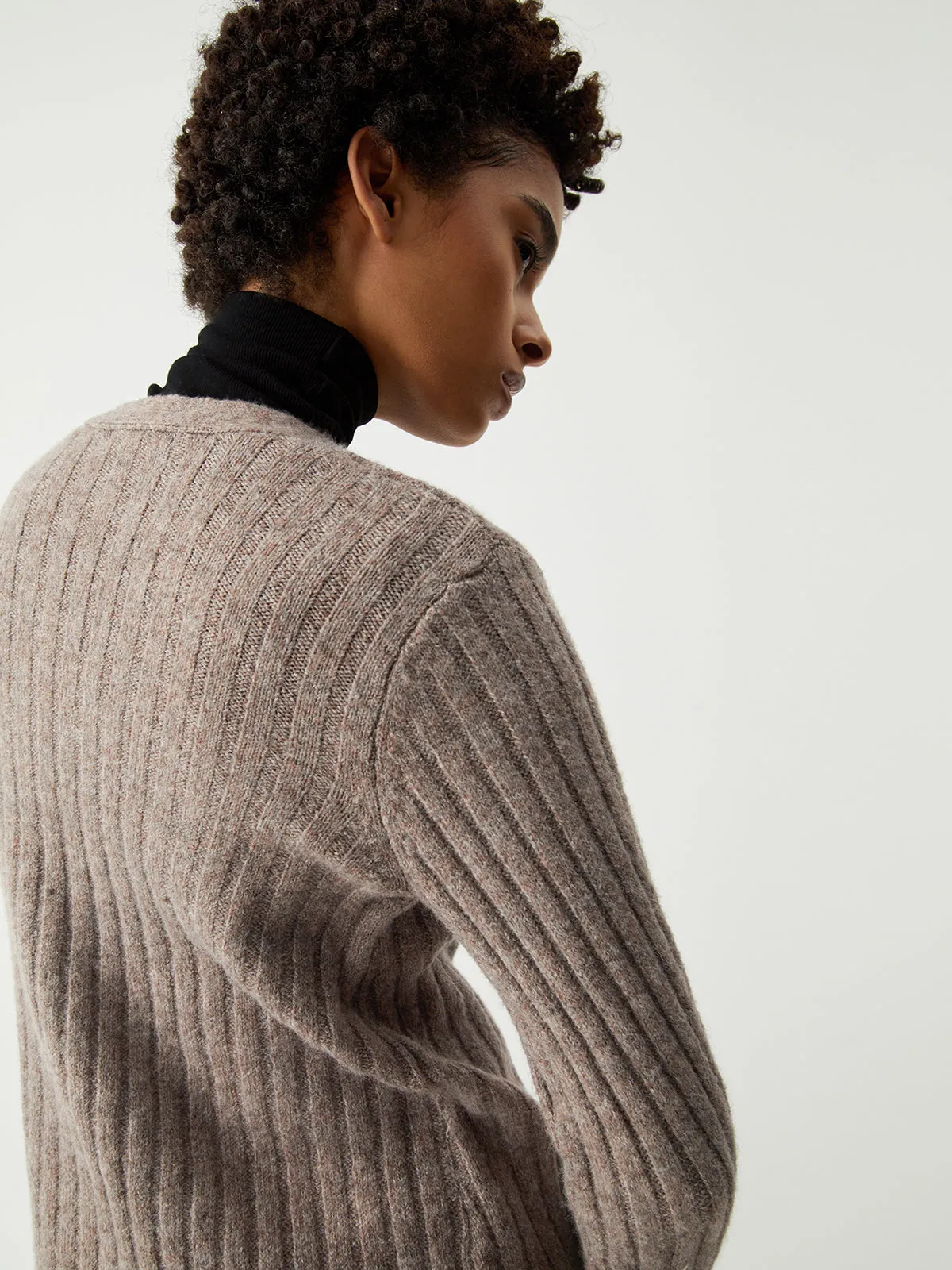 Leisure Rib Cardigan sold by COMMENSE product image thumbnail 3