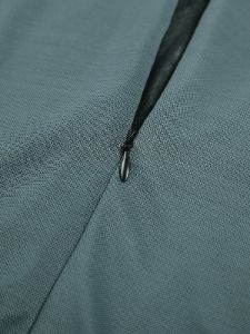 Ombre Green Mesh Long Sleeve Ruched Midi Dress sold by COMMENSE