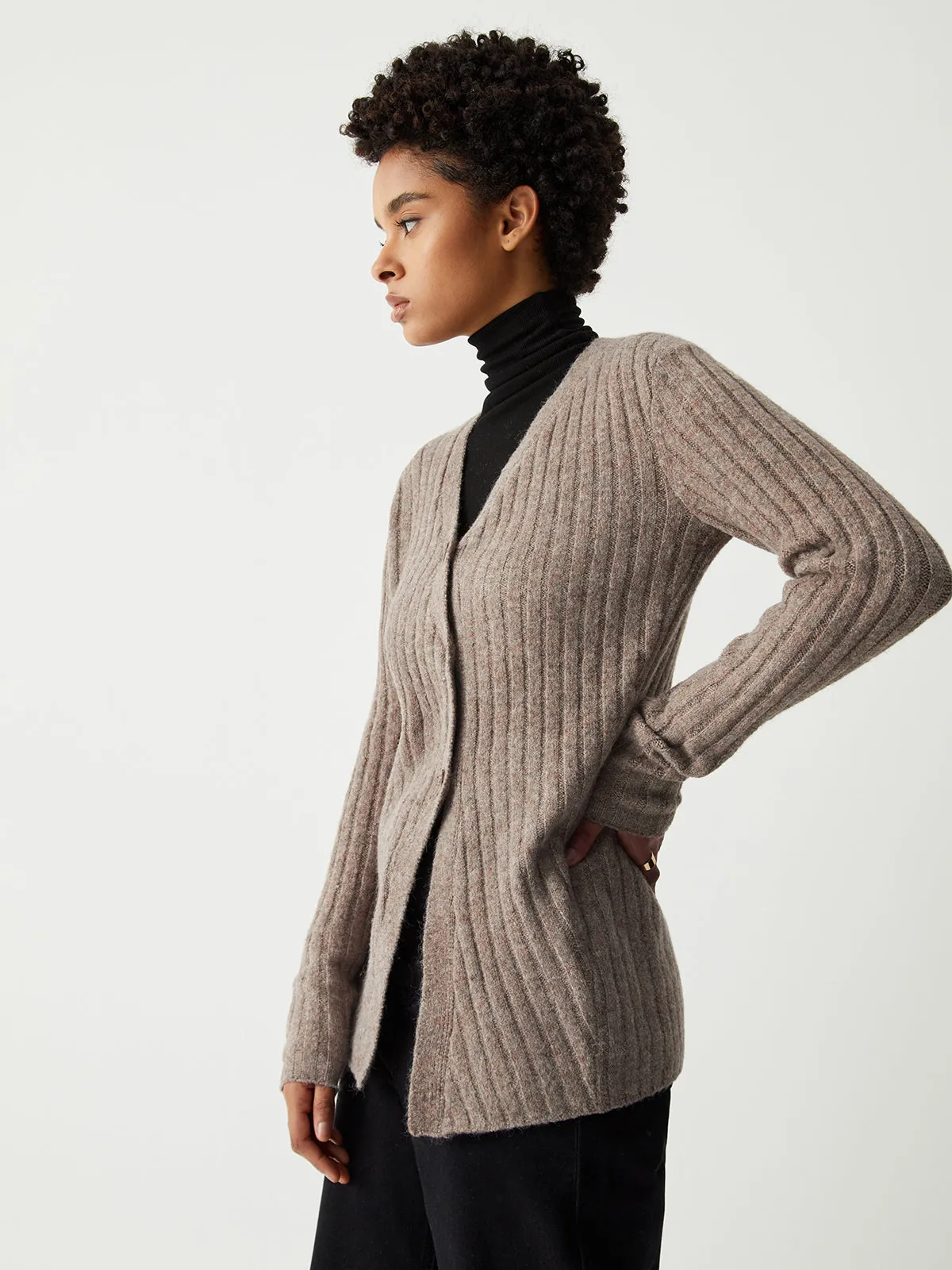 Leisure Rib Cardigan sold by COMMENSE product image thumbnail 5