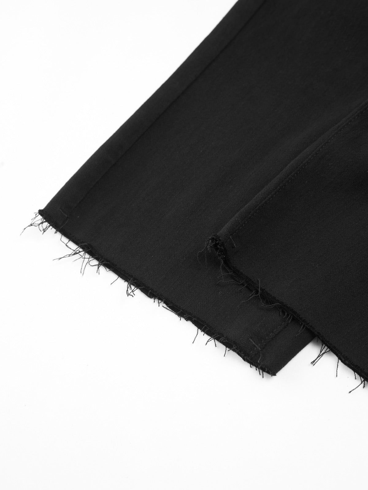 Black Denim Button Bermuda Short Jeans sold by COMMENSE product image thumbnail 4