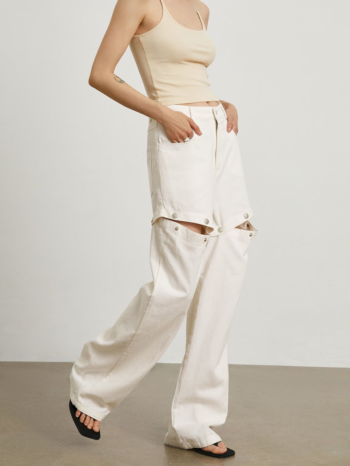 Utility Detachable Cargo Pants sold by COMMENSE product image thumbnail 3