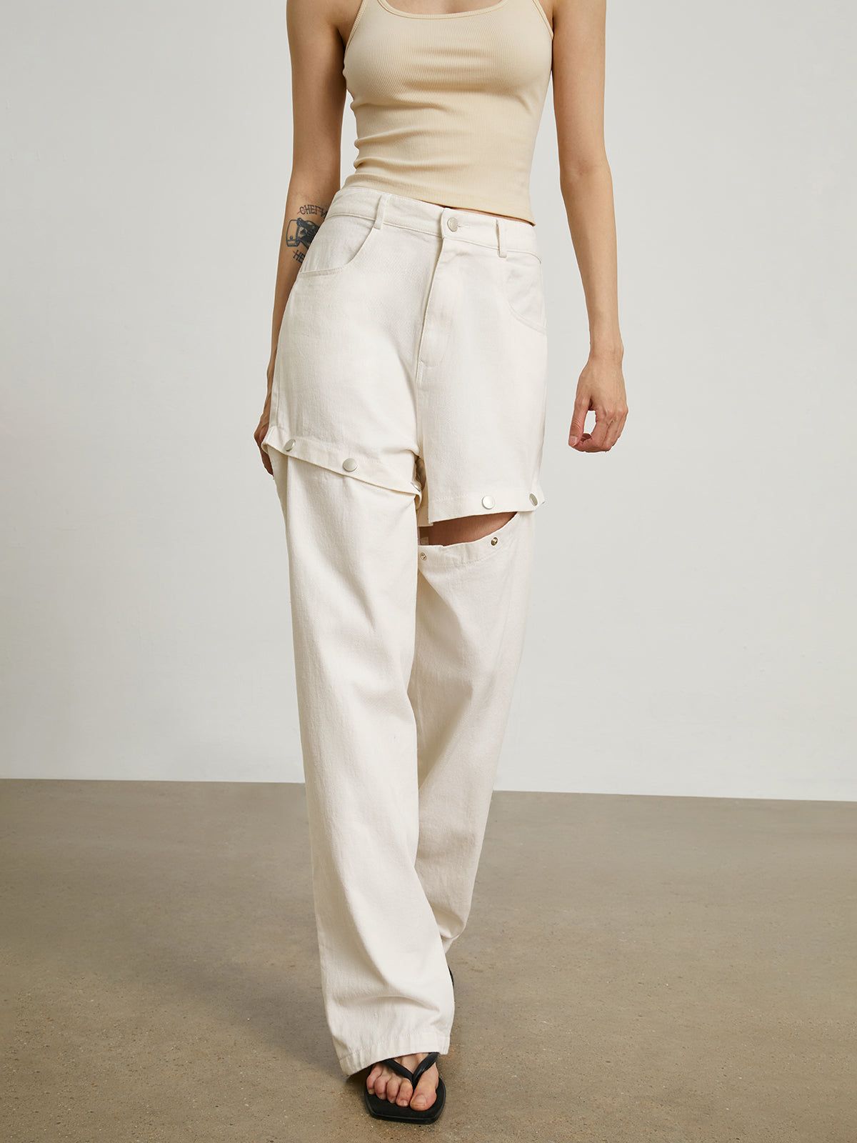 Utility Detachable Cargo Pants sold by COMMENSE product image thumbnail 4