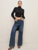 Satin Backless Knotted Blouse sold by COMMENSE
