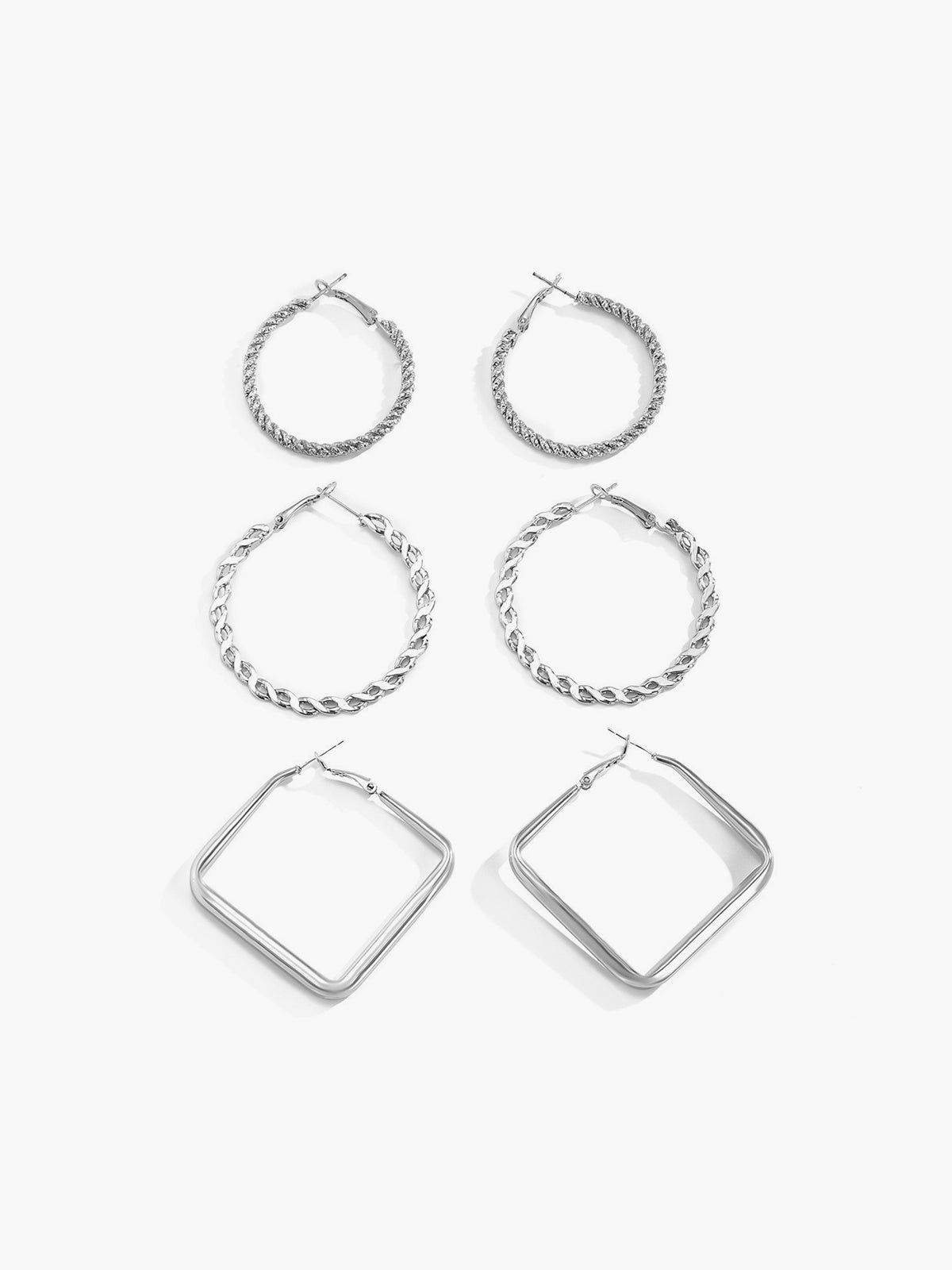 3 Pairs Earrings Sets sold by COMMENSE