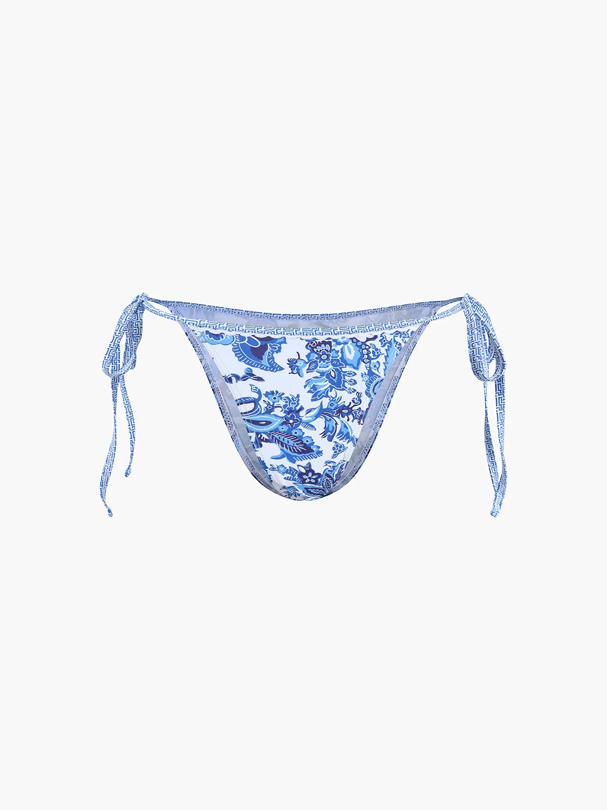 Printed Halter Knotted Bikini Set sold by COMMENSE product image thumbnail 4