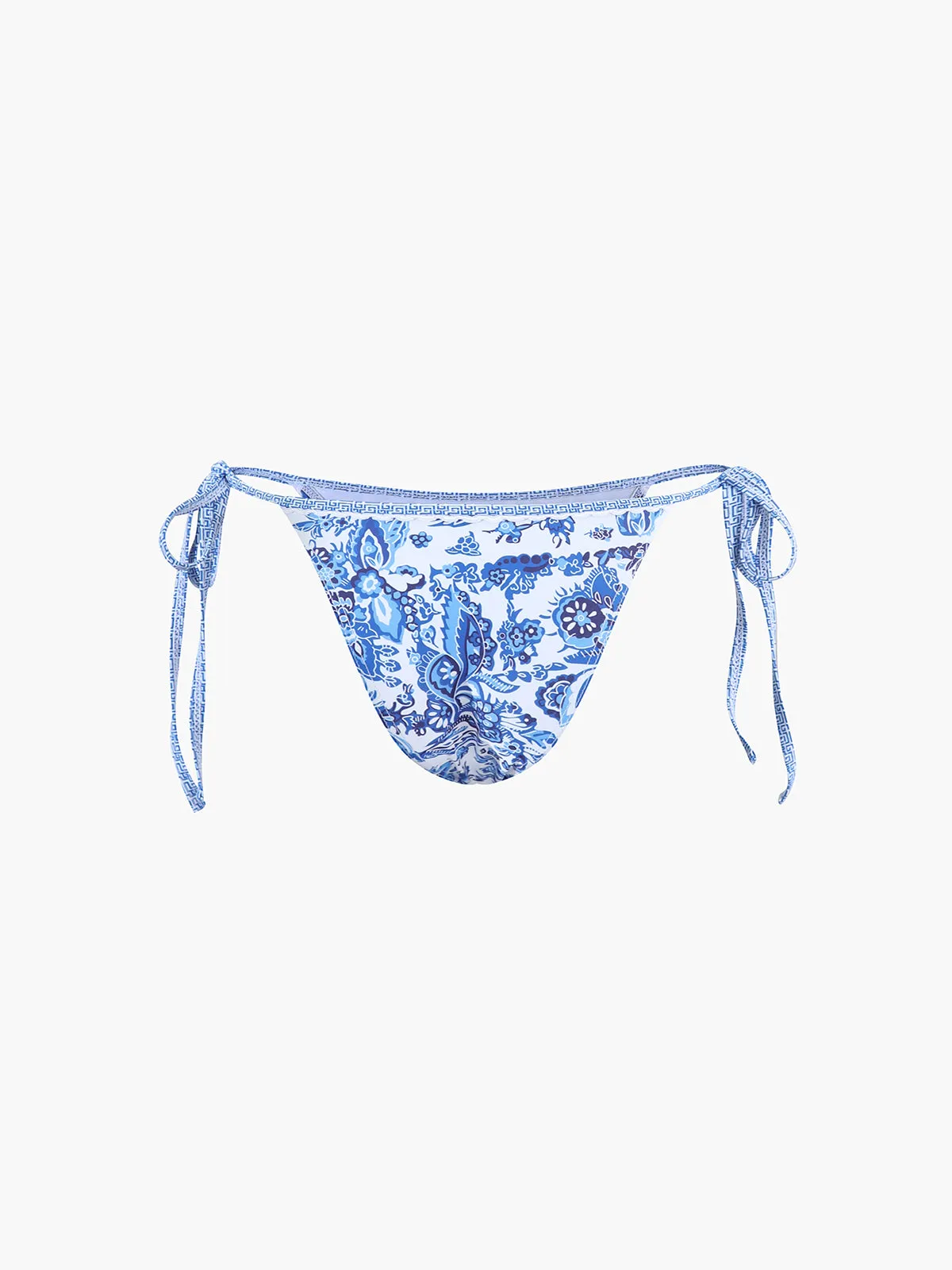 Printed Halter Knotted Bikini Set sold by COMMENSE product image thumbnail 5