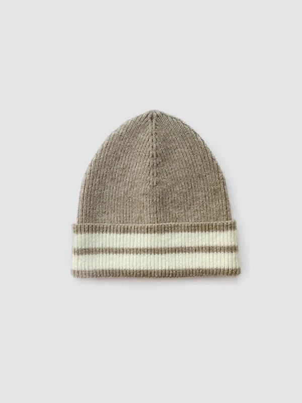 Basic Stripe Beanie sold by COMMENSE